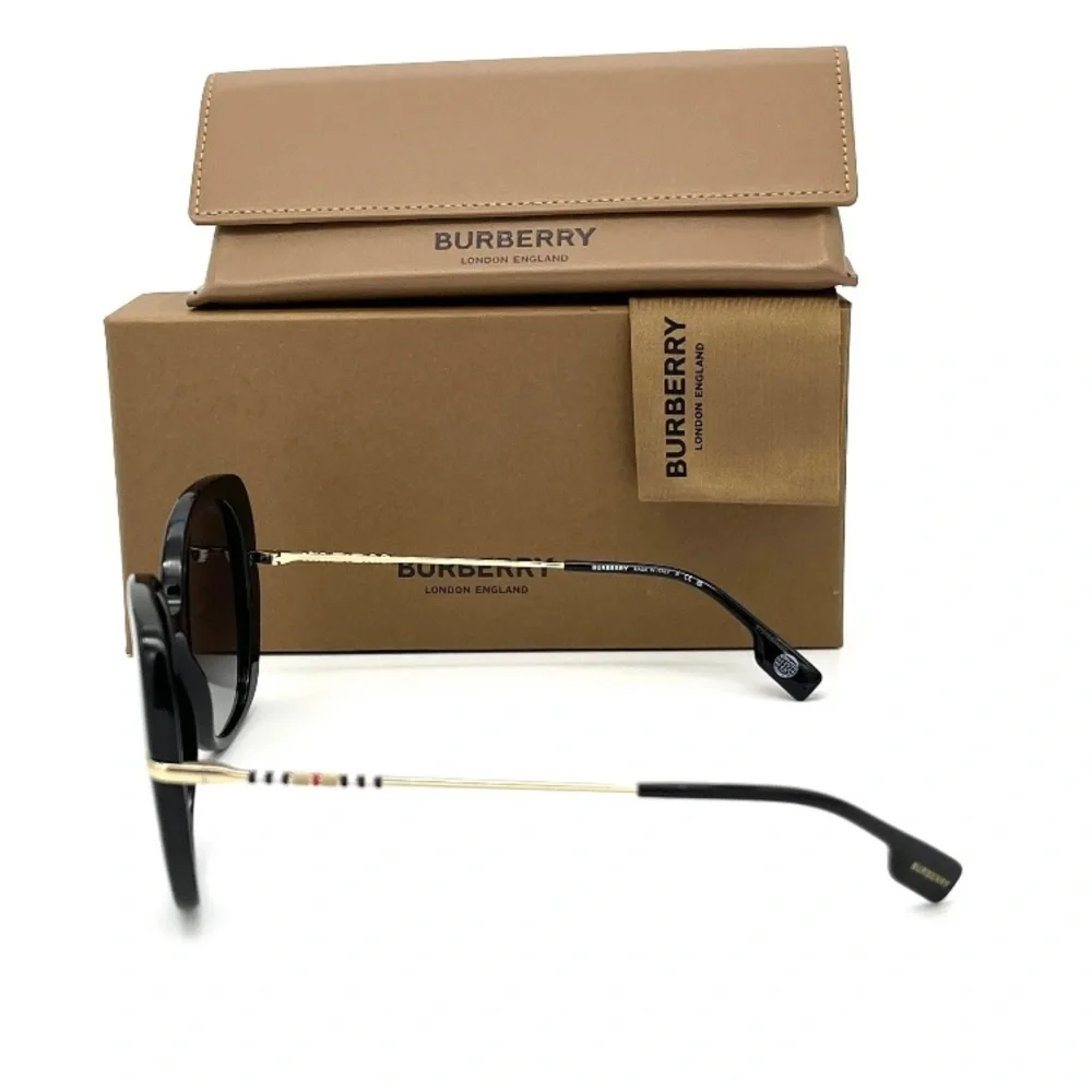 Burberry BE4374 30018G Black / Gray Gradient  55mm Sunglass